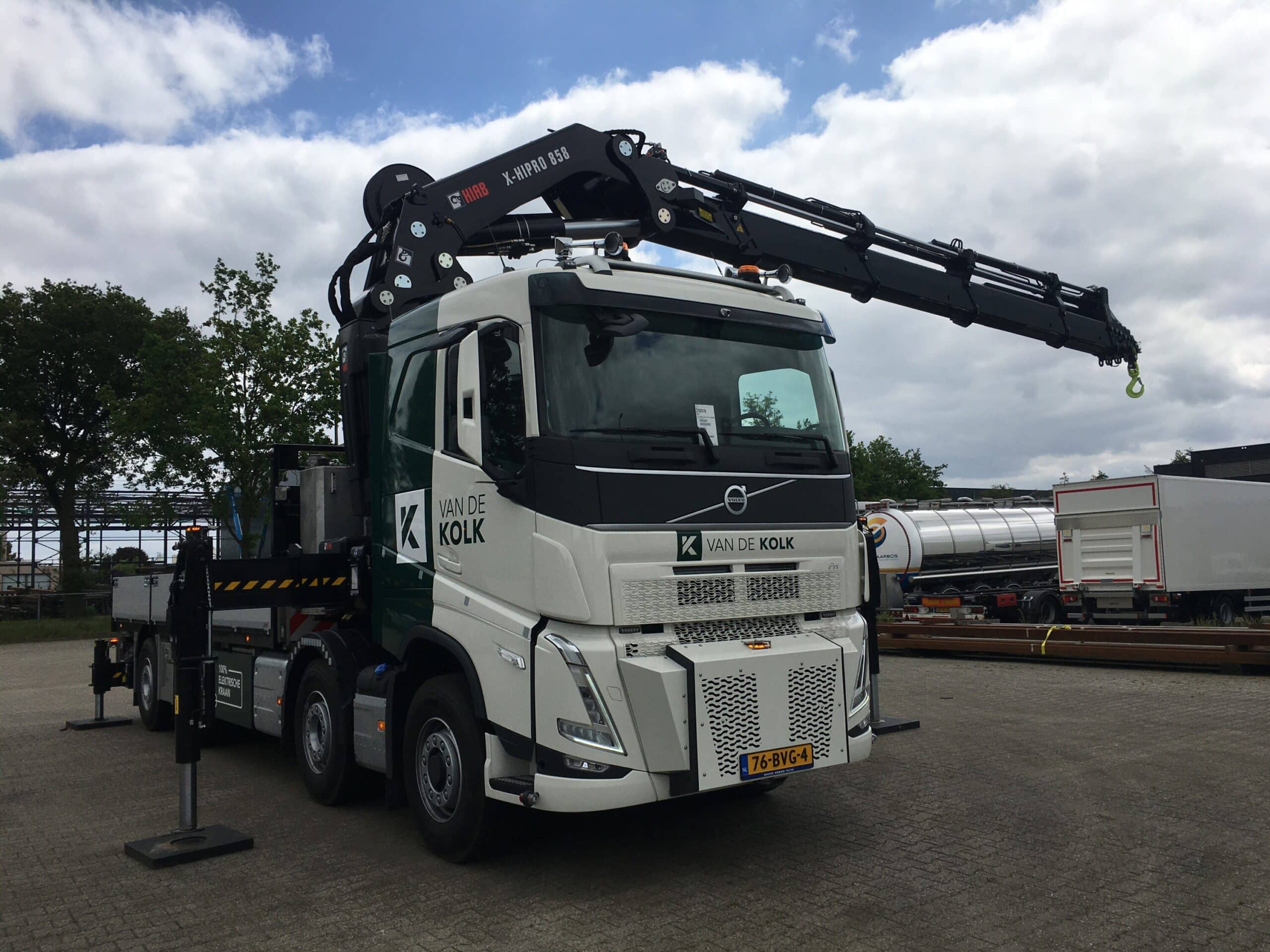 E PTO Voor HIAB X HiPro 858 Op Volvo FH Van De Kolk Bouw B V